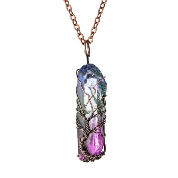 Crystal Quartz Pendants Necklace